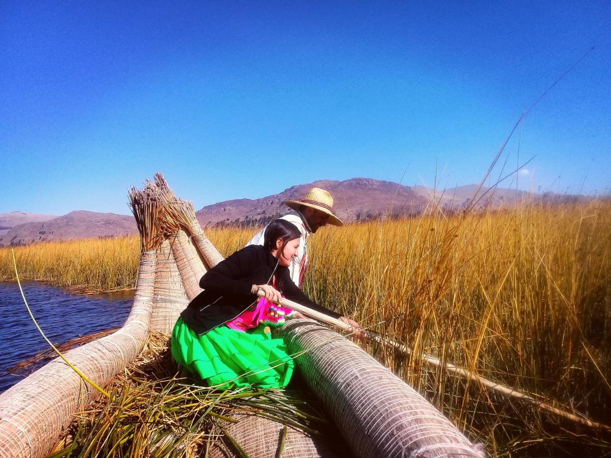 Alojamiento Flotante Del Titicaca Albergue Puno Exterior foto