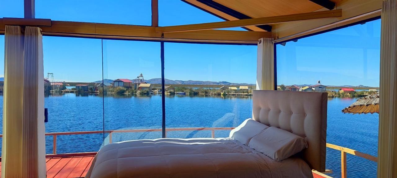 Alojamiento Flotante Del Titicaca Albergue Puno Exterior foto